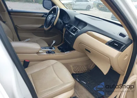 2012 BMW X3 xDrive28I из США, поврежденный, VIN 5UXWX5C54CL718873